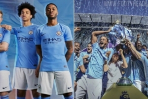 FootyHeadlines:曼城新赛季球衣将致敬2017-18的百分赛季